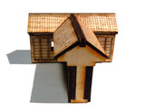 28mm Japanese Wooden Wall Branch Section
