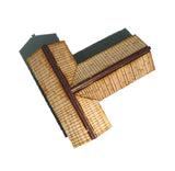 28mm Japanese Wooden Wall Branch Section