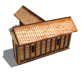28mm Japanese Wooden Wall Branch Section