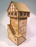 28mm Medieval Town Tower