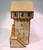 28mm Medieval Town Tower