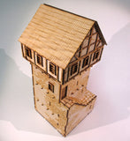 28mm Medieval Town Tower