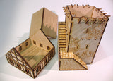 28mm Medieval Town Tower