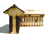 28mm Japanese Wooden Wall Corner Section