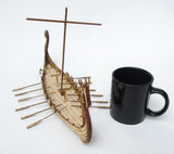 28mm Viking Longship