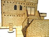 28mm Warehouse District Front Stairs