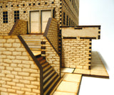 28mm Warehouse District Front Stairs