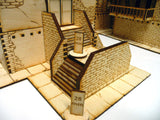 28mm Warehouse District Front Stairs