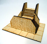 28mm Warehouse District Front Stairs