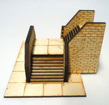 28mm Warehouse District Front Stairs