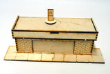 28mm Warehouse District Small Garage