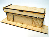 28mm Warehouse District Small Garage