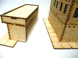 28mm Warehouse District Small Garage