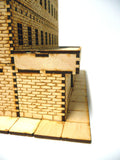 28mm Warehouse District Large Garage Front