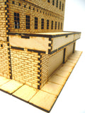 28mm Warehouse District Large Garage Front
