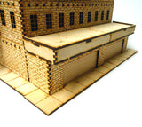 28mm Warehouse District Large Garage Front