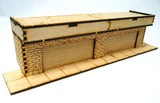 28mm Warehouse District Large Garage Front