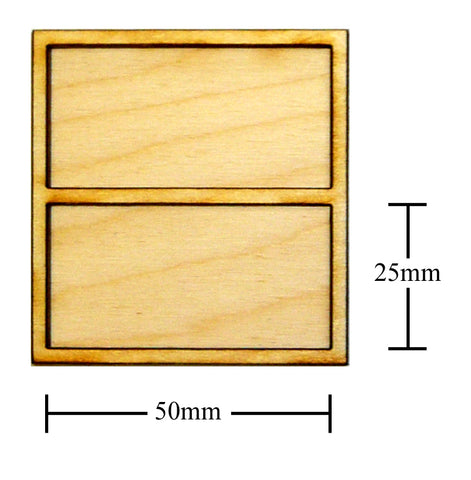 2 Slot Cavalry Movement Tray