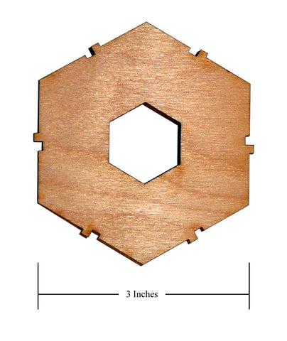 3 Inch Map Hex Locking Bases