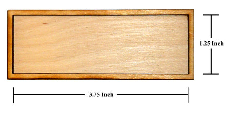 1.25 Inch x 3.75 Inch Movement Tray