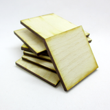 1.5 x 1.5 inch Plywood Miniature Bases