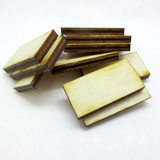 0.5 x 1 Inch Plywood Miniature Bases