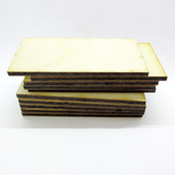 25mm x 60mm Plywood Miniature Bases