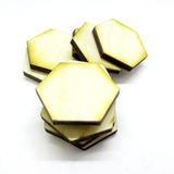 25mm Hexagon Plywood Miniature Bases