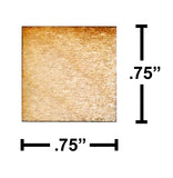 0.75 x 0.75 Inch Plywood Miniature Bases