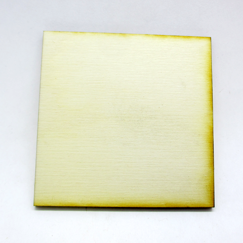 Miniature Bases, Rectangular, 1x0.75inch, 3mm Plywood (50)