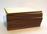 50mm x 80mm Plywood Miniature Bases