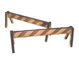28mm Wooden Barriers
