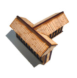 28mm Japanese Wooden Wall Branch Section