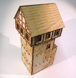28mm Medieval Town Tower