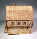 28mm Medieval Fortified Town Building