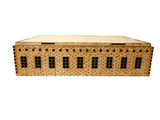 28mm Warehouse District Large Building Floor (Many Windows)