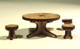 28mm Round Tables & Stools
