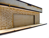 28mm Warehouse District Small Garage