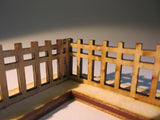 Japanese Stockade Fencework Corner Section (x5)