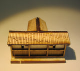 Japanese Wooden Wall Branch Section (x2)