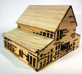 28mm Early American War Torn Building