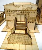 28mm Warehouse District Front Stairs