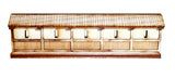 Japanese Wooden Wall long Section (x2)